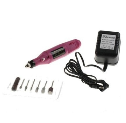 Kundenspezifisches Miniprüfer handpiece Fußschalter 220V-240V 35W elektrisches Nagel-Bohrgerät für Nagelkunst