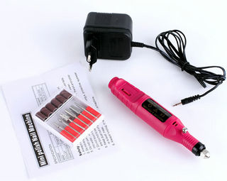 Hohe Effizienz elektrischer Nail Drill 2,4 mm oder 3,2 mm mit variabler Geschwindigkeit steuern