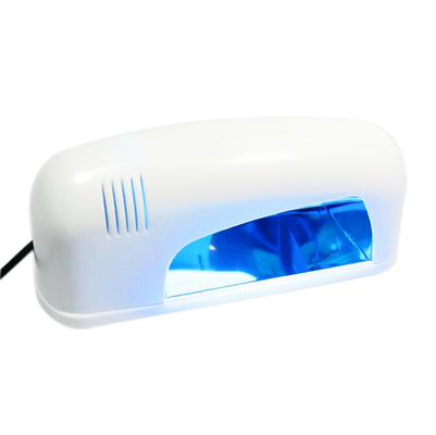 Mode-weißes Berufsnagel-Gel-UVlampe 9 Watt für das Kurieren von Nägeln