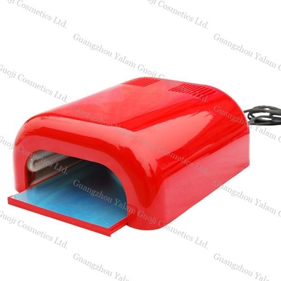 Professional rot 36W UV Lampe Nagel Trockner mit harmlosen 4 * 9W Birne für künstliche Nägel