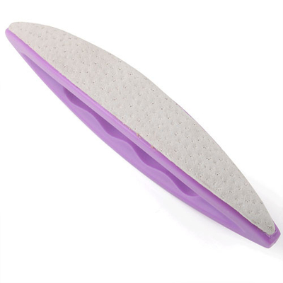 Damen-netter purpurroter Nagel-Polierpuffer, Nagel-Kunst-Creme-Puffer mit Abdeckung