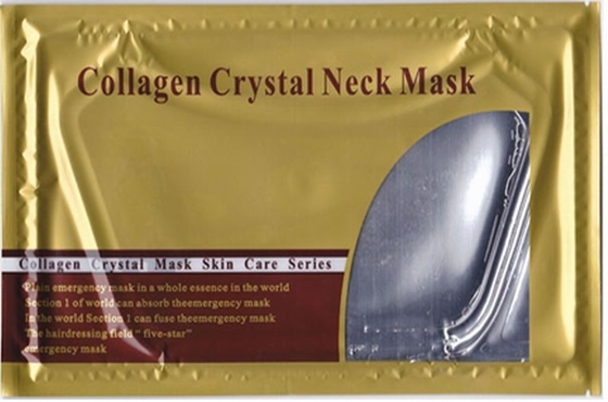 Grüner Tee-Vitamin- Ckollagen-Gesichtsmaske für Frauen/milchige Hals-Maske SJ-054