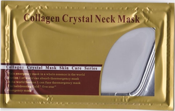 Transparentes Gesichtsmasken-Goldantifalte des Kollagen-24k für Hals SJ-055