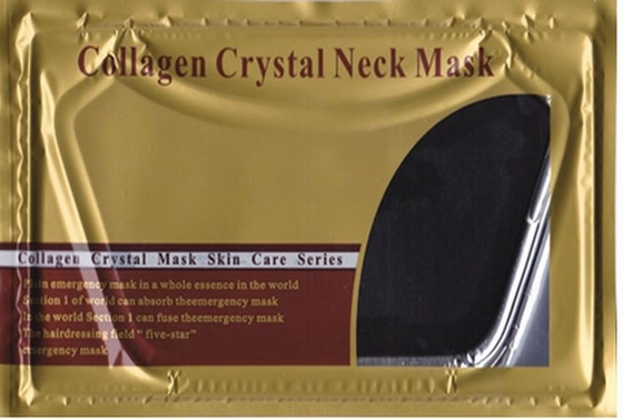 Bambus-/Schwarz-Schlamm-Kollagen-Hals-Masken-Vitamin- Cantifalte SJ-056