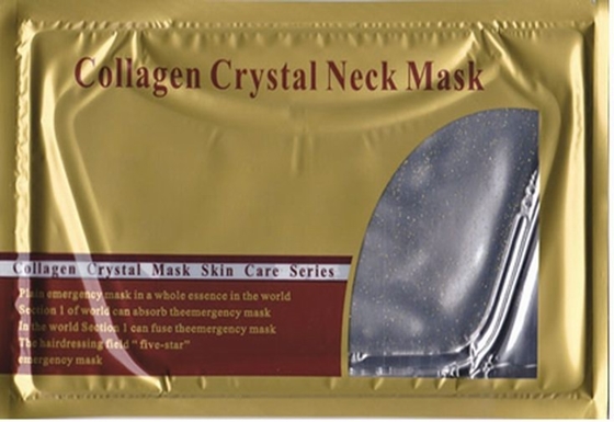 Ernährende reines Kollagen-Gesichtsmaske, Kristallhals-Maske SJ-058