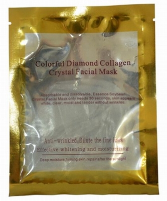 Befeuchtende Schönheits-reinigen die faltende silberner Diamant-Gesichtsmaske SM-038