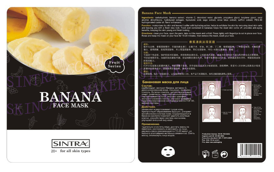 Bananen-Exfoliating befeuchtende Gesichtsmaske, die tote Haut-Zellen SG-01 entfernt