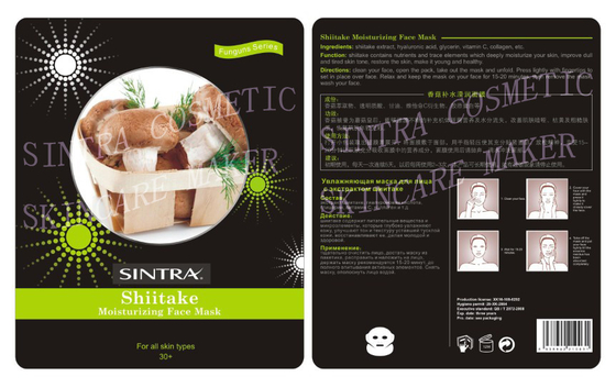 Glatter Shiitake, der Gesichtsmasken-Natur mit Kollagen JL-01 befeuchtet
