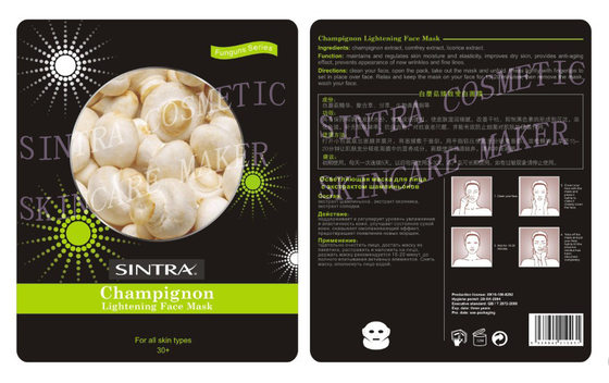Champignon-befeuchtende Antioxidansgesichtsmaske für erleichternde Haut JL-05