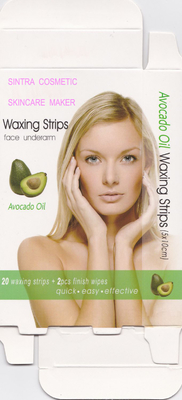 Underarm streift Haar-Abbau-Wachs natürliches grünes Avocado-Öl STF1103 ab