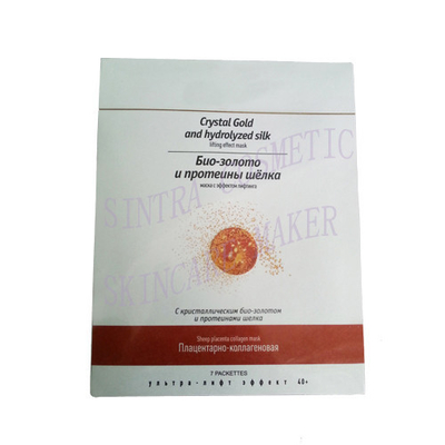 Befeuchtende Goldkristallgesichtsmaske/hydrolysierte Silk Öl-Steuermasken MM-08
