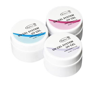 Weißer Nagel-UVgel-System 0.5oz des freien Raumes/der Natur ohne das Knacken