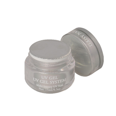 Kundenspezifische farbenreiche Nagel-Kunst-UVgel-Farbe 15ML mit runden silbernen Farben der Flaschen-3