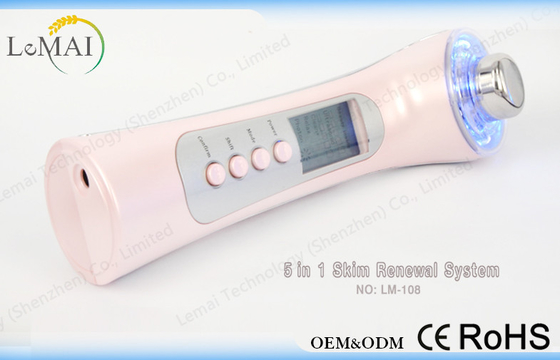 SCHÖNHEITS-Gerät Zellen des Gesichtsmassager aktivierendes Ultraschall, dastief Gesicht durch Ion säubert