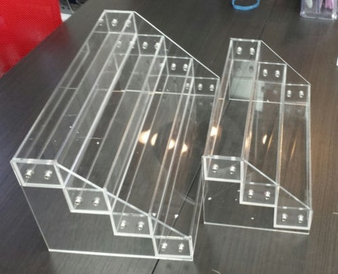 Acrylnagellack-Ausstellungsstand-Gestell - Reihe 3 oder 4 oder 6 (waagerecht ausgerichtet)