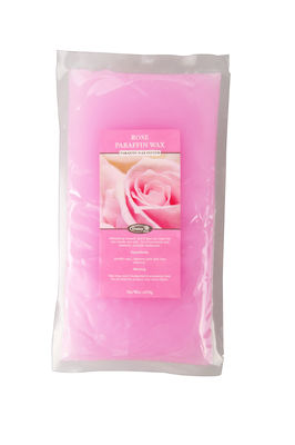 Arbeiten Sie 450g therapeutisches feuchtes BADEKURORT Paraffinwachs mit Rosen-Aroma um