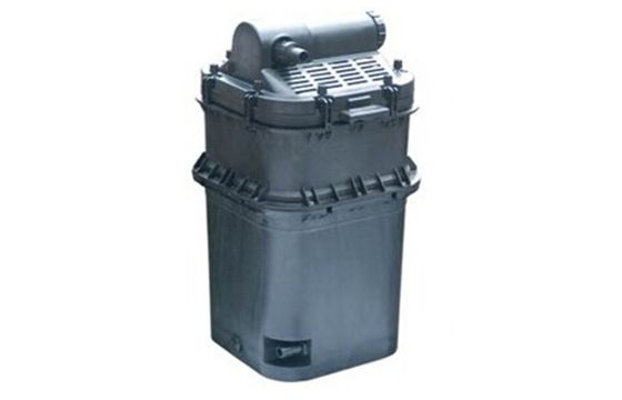 Vertikaler Teich-biologischer Filter mit UVlampe für 4m3 und 6m3 staut 28L/43L