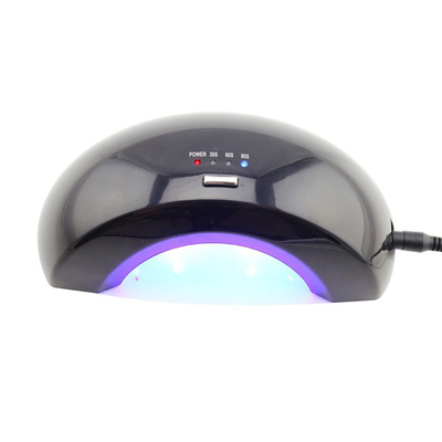 Langes Lebens-Rosa/Schwarzes Mini-6w führten Lampen-Nagel-Trockner mit Brücken-Form