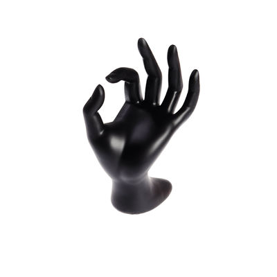 Freier Raum/Rosa-/Schwarz-Nagel-Kunst bearbeitet Handform-Armband-Ring-Ausstellungsstand-Halter O.K. Hand