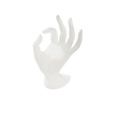 Freier Raum/Rosa-/Schwarz-Nagel-Kunst bearbeitet Handform-Armband-Ring-Ausstellungsstand-Halter O.K. Hand