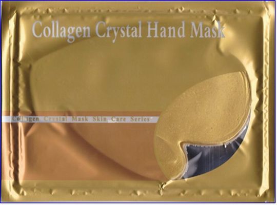 Goldkollagen-Handmaske der Damen-24k für Haut-Verjüngung Sun beschmutzt SS-047