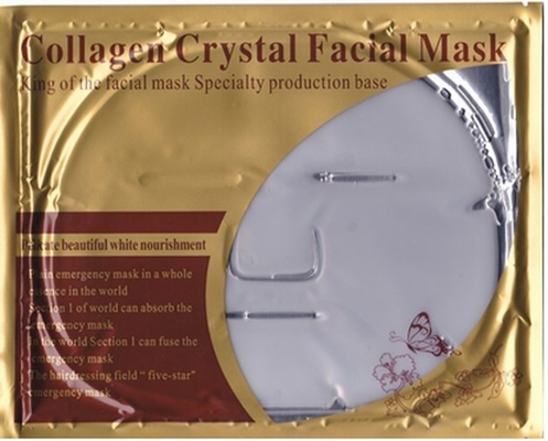 Transparente befeuchtende Kollagen-Gesichtsmaske für trockene Haut-Vitamin C SM-019