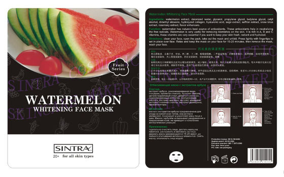 Watermelonn, welches die Gesichtsmasken-Ernährung/weiß wird Gesichtsmaske SG-05 befeuchtet