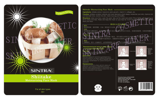Glatter Shiitake, der Gesichtsmasken-Natur mit Kollagen JL-01 befeuchtet