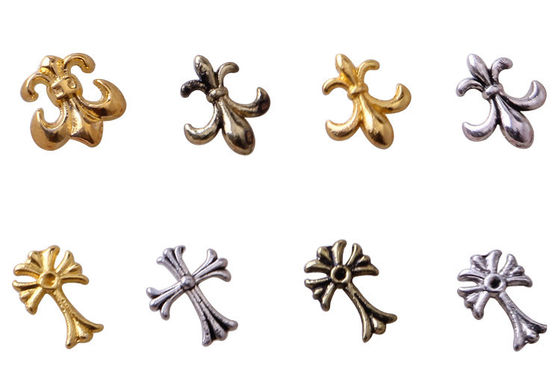 Nagel-Aufkleber der Fashional-Metallfunkeln-Nagel-Kunst-Dekorations-3D