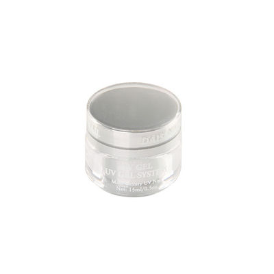 Kundenspezifische farbenreiche Nagel-Kunst-UVgel-Farbe 15ML mit runden silbernen Farben der Flaschen-3