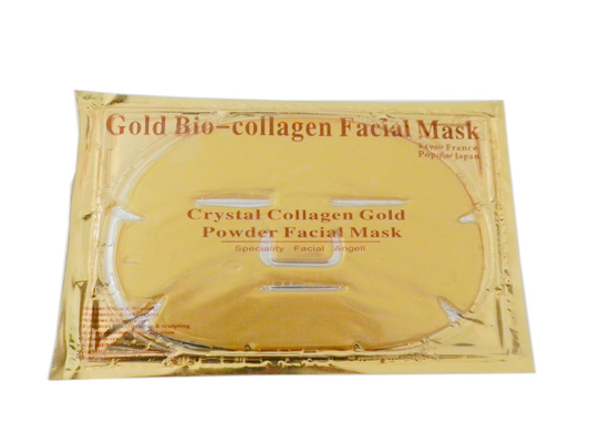 Gesichtsmaske mit Gold Bio-Kollagen ist mit reinem Gold, natürlichen Bio-Zutaten, feuchtigkeitsspendende zusammengesetzte formuliert.