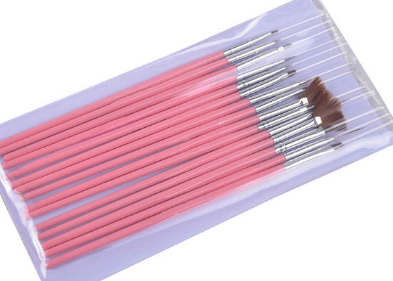 Werkzeug-feine Nagel-Kunst-Bürsten für Make-up mit Fächerpinsel/Stift punktierend, entwerfen Sie