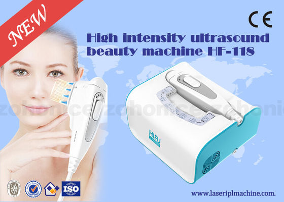 Hohe Intensitäts-fokussierte Ultraschall-Hauptmaschine und weibliches Face lifting-Schönheits-Gerät