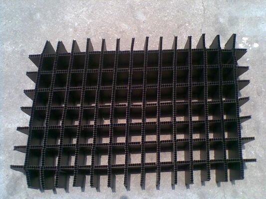 Schwarz-/Weißglutwiderstand faltbare Plastiktrennblätter für Puffer/Verpackung