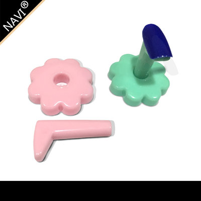 Kleine Nagel-Kunst-Zusätze, rosa Nagel-Kunst-Feld für DIY-faise Nagel kippt um