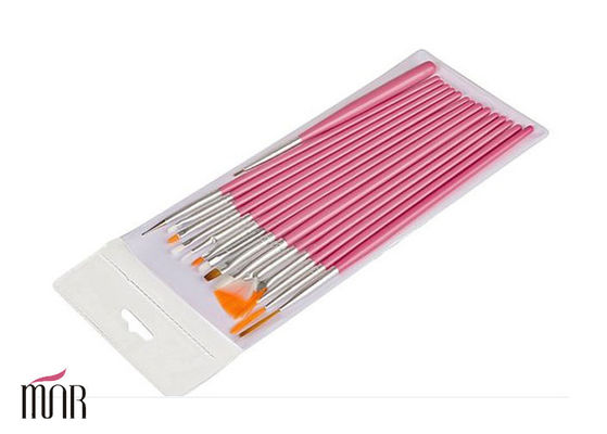 Natürlicher Nagel-Kunst-Pinsel Rose roter in den Nagel-Schönheits-Werkzeugen, Gewohnheit