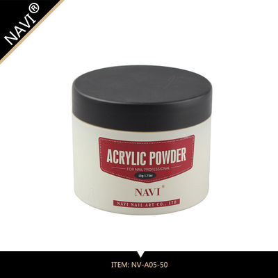 flüssiges weißes klares Acrylnagel-Pulver des Acrylnagel-50g geruchlos