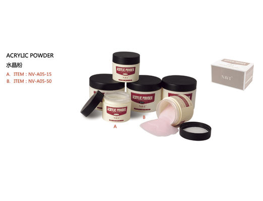 15g 0,5 Unze-Maniküre-Acrylnagel-System-Kristallacrylnagel-Pulver