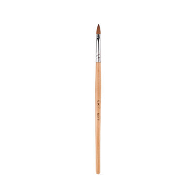 Holzgriff-Maniküre-Nagel-Bürsten-dauerhafte Malerei für Acrylnagel