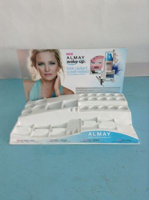Tragbare kosmetische acrylsauerausstellungsstände für Nagellack-Kosmetik