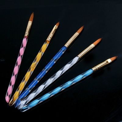 Berufsspitzenhauptnagel-Kunst bürstet die eingestellten Häutchen-Spitzen