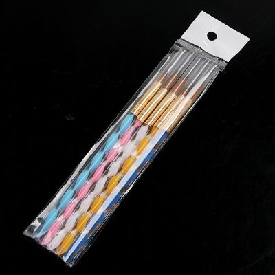 Berufsspitzenhauptnagel-Kunst bürstet die eingestellten Häutchen-Spitzen